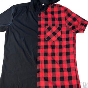 Men’s casual shirt button up